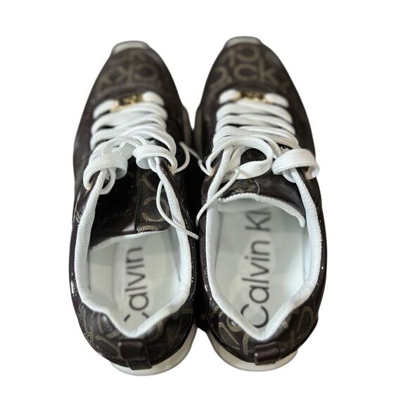 Calvin Klein Carlla athletic running shoes brown size 8 NWOT - Picture 12 of 13